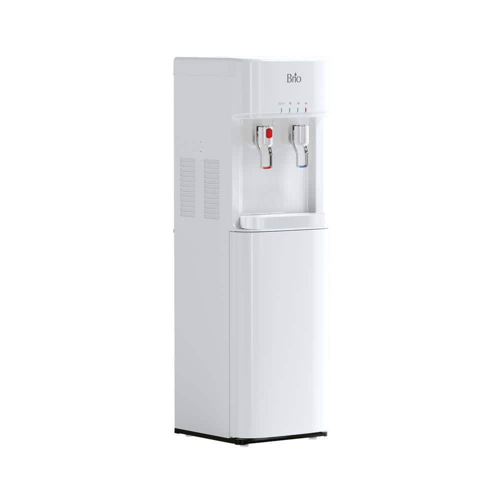 Brio White Bottleless Water Dispenser with Ultrafiltration and LED Indicators