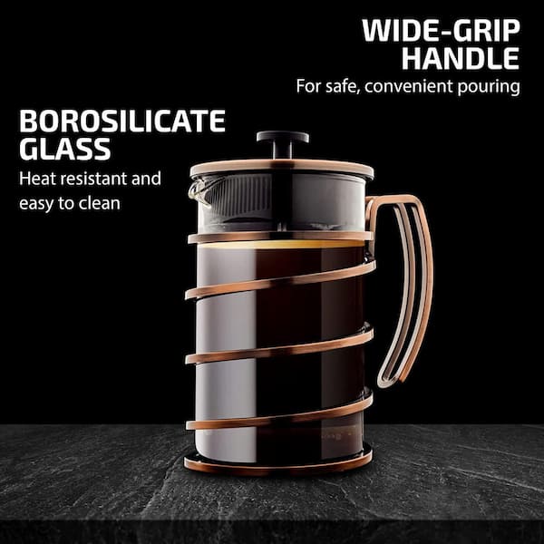 Single Serving French Press Coffee Brewer 