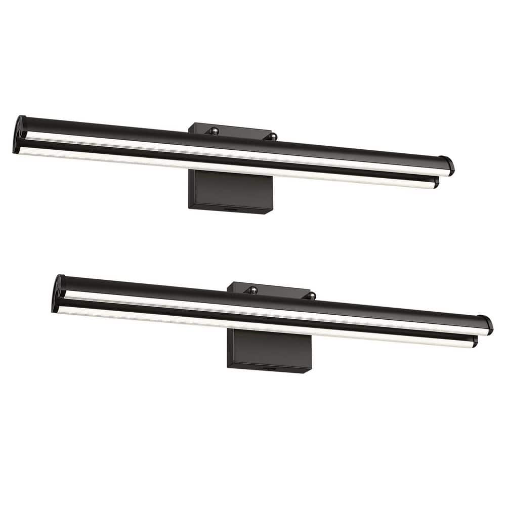 16.3 in. LED Vanity Light Bar with Flicker-Free Dual-Tube Design and Adjustable Color Temperature 2-Pack price history on PriceWatchPro