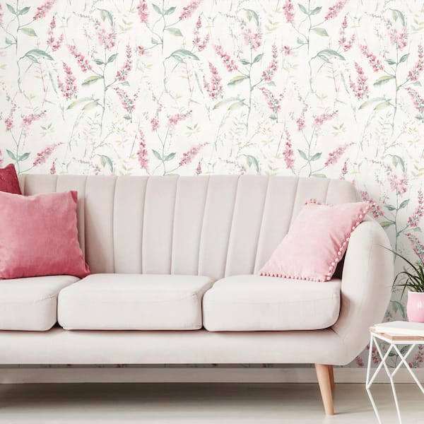Floral Sprig Peel and Stick Wallpaper (Covers 28.18 sq. ft.)
