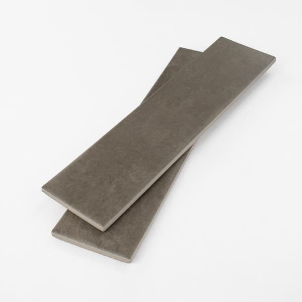 Arcadian 3 in. x 12 in. Glazed Sable Matte Ceramic Subway Wall Tile (5.28 sq. ft./Case)