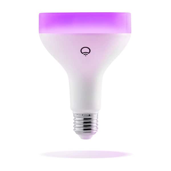 LIFX 75-Watt Equivalent BR30 Multi-Color Dimmable Wi-Fi Connected LED Smart Light Bulb