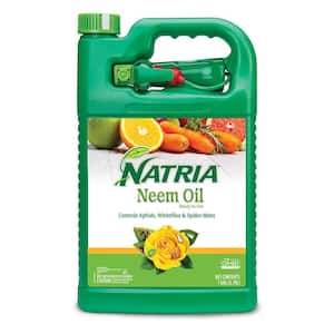 1 Gal. Ready-to-Use Neem Oil Spray for Plants, Insect Killer and Organic Fungicide