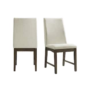 Simms Walnut Upholstered Dining Chair (Set of 2)