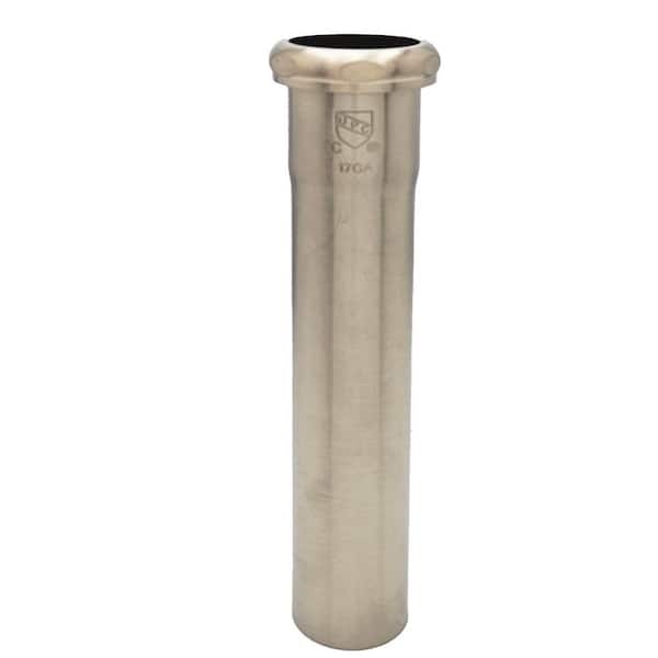 Westbrass 1-1/2 in. O.D. x 8 in. Slip Joint Extension Tube for