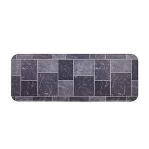 18 in. x 48 in. Type 2 UL1618 Gray Slate Tile Stove Board