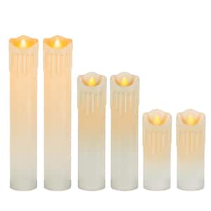 Spooky Floating Halloween Candles with Remote, Timer (Set of 6)