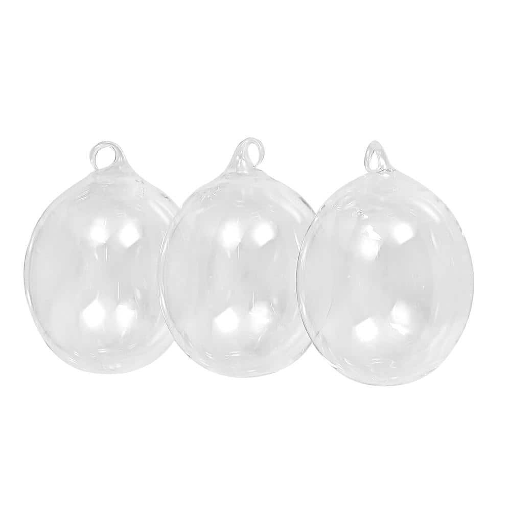 4.7 in. Clear Glass Oval Chandelier and Ceiling Light Shade(Set of 3) price history on PriceWatchPro
