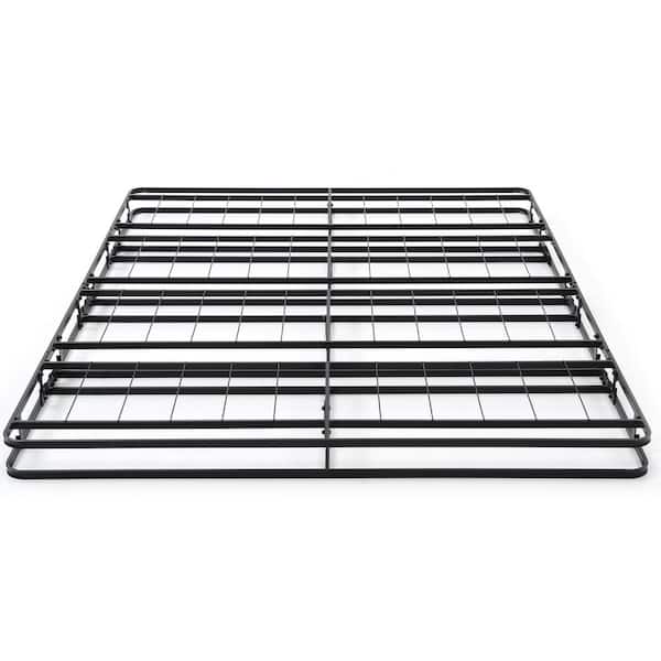 Hercules Instant Folding Queen Low Profile 4-Inch Mattress Foundation Box Spring Replacement