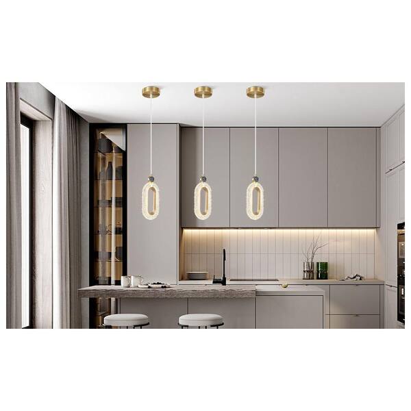 ZHLWIN Home Lighting ‎6-Watt 2-Lights Gold Dimmable Integrated LED