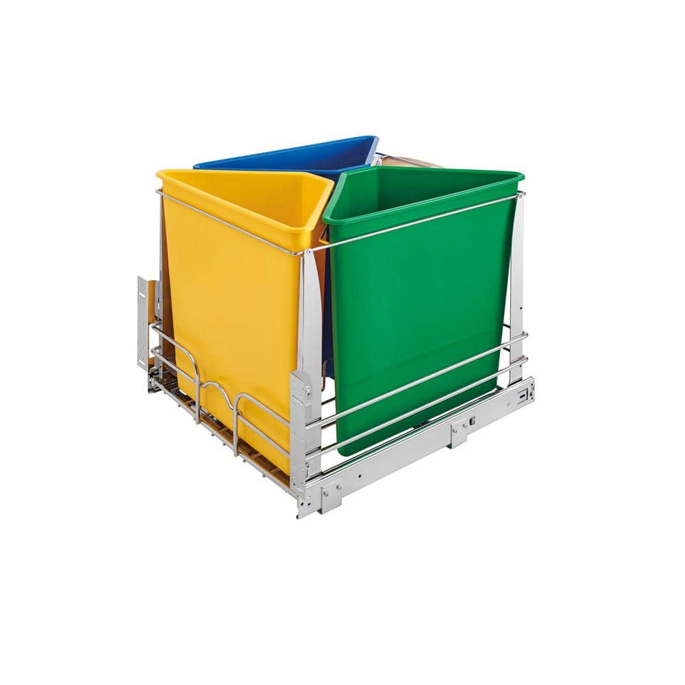 Recycling Bin Storage Rack - Weekender Van Life