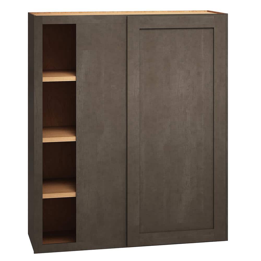 QuickShip Cottage 36 in. W x 12 in. D x 42 in. H Assembled Plywood Wall Corner Blind Kitchen Cabinet in Fieldstone price history on PriceWatchPro