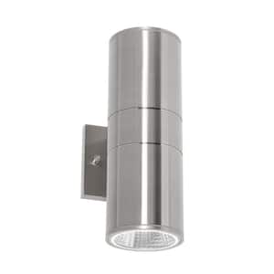 Everly 2-Light Satin Nickel Wall Sconce with Metal Shade