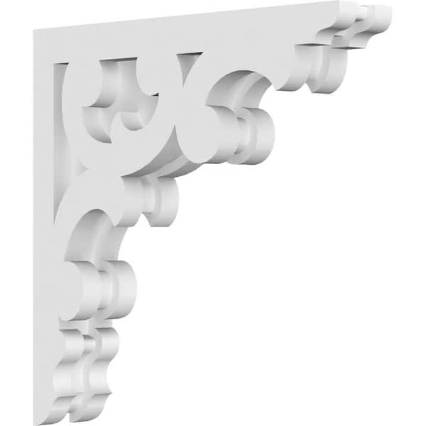 Ekena Millwork Vienna 1.5 in. W x 10 in. H x 10 in. D Signature Urethane Polyurethane Corbel