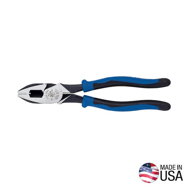 Klein Tools 9 in. Journeyman Heavy Duty Side Cutting Pliers for Fish Tape Pulling