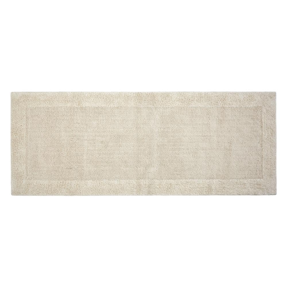 Chesapeake Bella Napoli Ivory Bath Runner (24 in. x 60 in.)