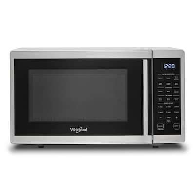 BLACK+DECKER 1.1 Cu. Ft. Microwave Stainless Steel Countertop Microwave Oven  EM031MGGX2 - The Home Depot