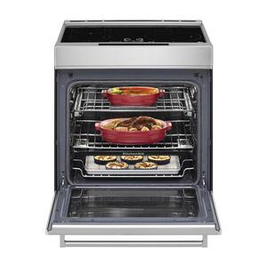 30-Inch 4-Element Induction Slide-In Convection Range with Air Fry
