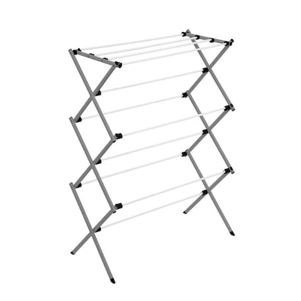 Honey-Can-Do 1-Tier 18.5-in Metal Drying Rack in the Clotheslines