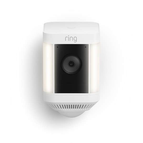 Ring Battery-Doorbell Pro with Spotlight Cam Plus Battery White