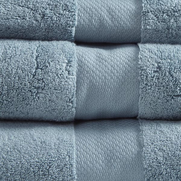 600+ GSM Turkish Cotton 6 pc Bath Towel Set by Madison Park Signature