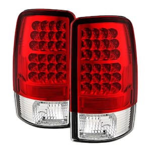 Chevy Suburban/Tahoe 1500/2500 00-06 / GMC Yukon/Yukon XL 00-06 LED Tail Lights - Red Clear