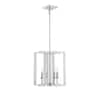 Savoy House Champlin 4-Light White/Polished Nickel Candlestick Pendant ...