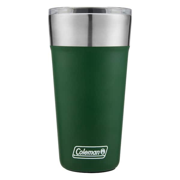 Coleman 20 oz. Heritage Green Insulated Stainless Steel Tumbler 2010818 -  The Home Depot