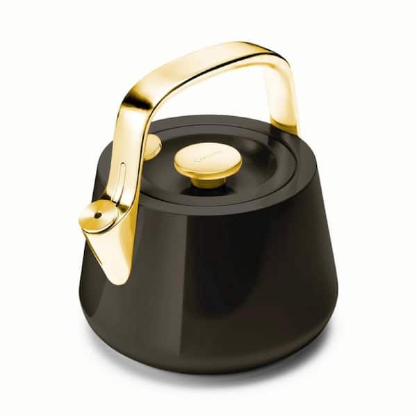 Unbranded 8-Cup Sage Durable Stainless Steel Stovetop Tea Kettle with Non-Toxic, PTFE and PFOA