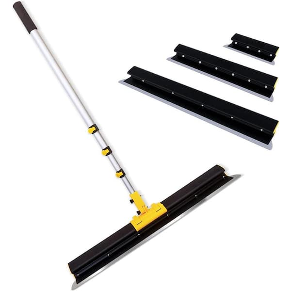 32 in. Drywall Skimming Blade Set with Extension Handle Set Include Adjustable Length Extension Rod