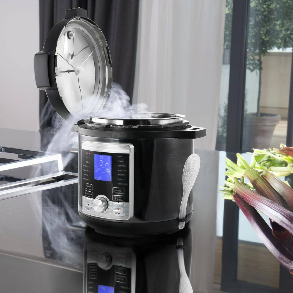 Stainless Steel Electric Pressure Cooker 6Qt - rated 4.6111 stars from 36 reviews