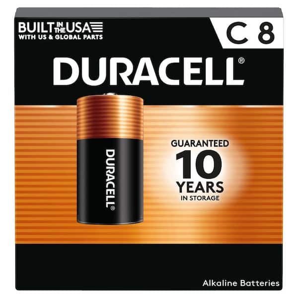 Coppertop C Alkaline Battery for Consumer Electronics (8-Pack)