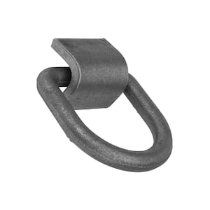 1/2 in. Heavy Duty Forged Weld-on D-Ring with 4,000 lb. Safe Work Load - 1 pack