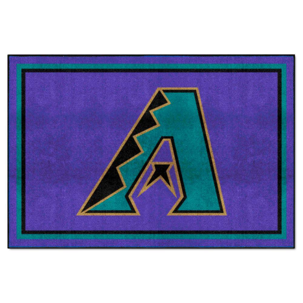 FANMATS Arizona Diamondbacks 8ft. x 10 ft. Plush Area Rug 37451 - The Home  Depot