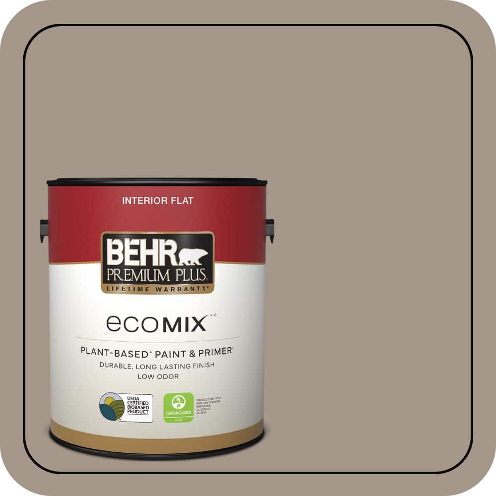 1 gal. #PPU5-07 Studio Taupe Flat EcoMix Plant-Based Interior Paint & Primer price history on PriceWatchPro