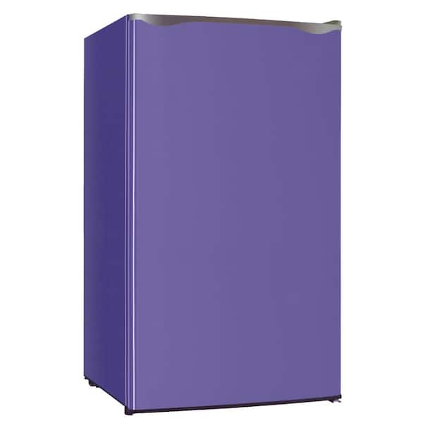 Unbranded 3.2 cu. ft. Mini Refrigerator in Purple without Freezer