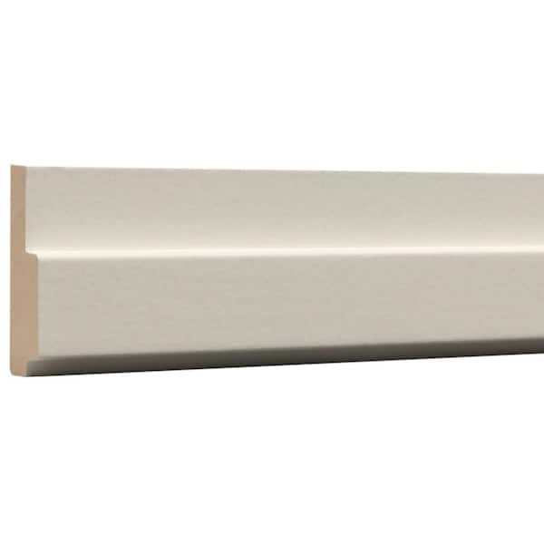 Sawtooth 7/16 in. x 1-1/2 in. x 96 in. Primed Wood Trim Moulding