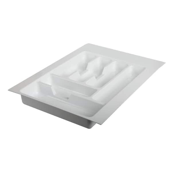 Real Solutions for Real Life 2.13 in. x 14.69 in. x 21 in. Tableware Drawer Organizer