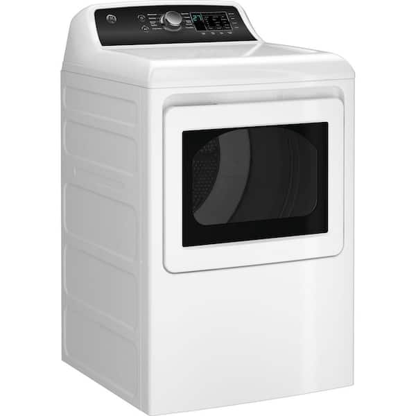 GE GTD33EASKWW 27 Inch Electric Dryer with 7.2 cu. ft. Capacity, 3 Dry –  Appliance Store Discount
