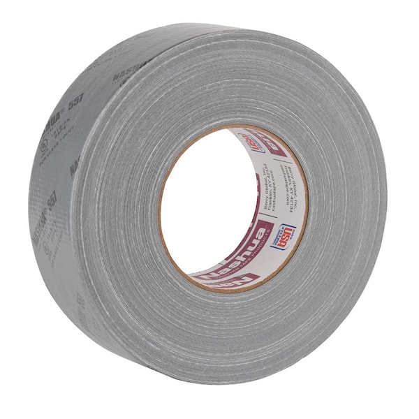 Nashua Tape 1.89 in. x 120 yd. 300 Heavy-Duty Duct Tape in Silver (2-Pack)  1541225 - The Home Depot