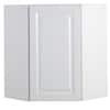 Hampton Bay Benton Assembled 23.6x30x23.6 in. Corner Wall Cabinet in ...