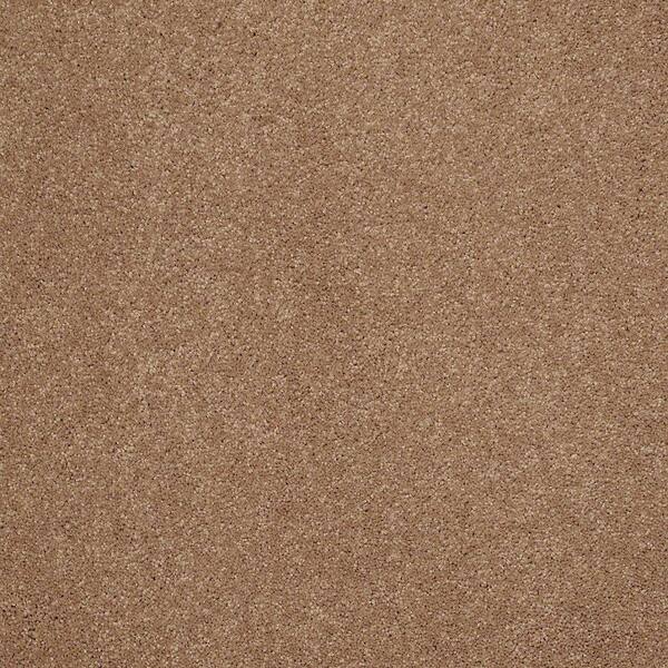 Home Decorators Collection Carpet Sample - Cressbrook III - In Color Golden Brown 8 in. x 8 in.