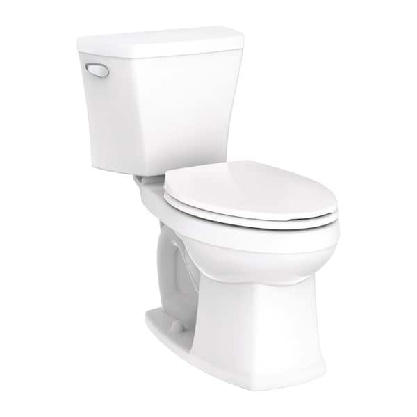 Gerber Avalanche 2-Piece 1.28 GPF Single Flush Elongated Toilet in ...