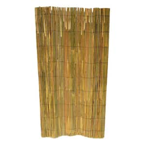 96 in. H Slat Bamboo Roll Garden Fence