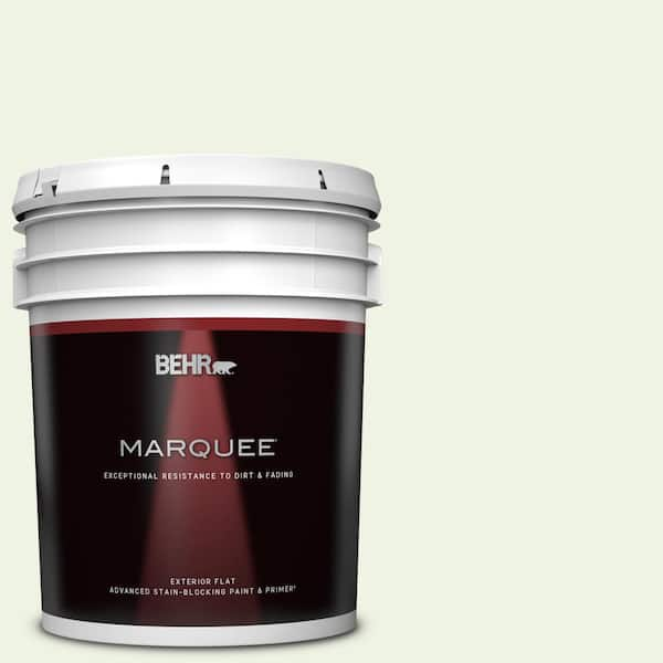 BEHR MARQUEE 5 gal. #PPL-37 Aspen Whisper Flat Exterior Paint & Primer