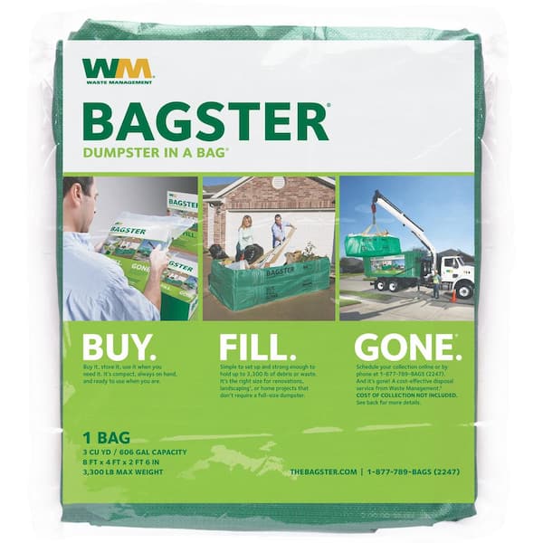 Bagster 3CUYD Dumpster in a Bag for sale online