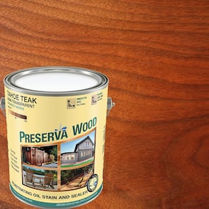 SEAL-ONCE NANO+POLY Penetrating Wood Sealer with Polyurethane (5