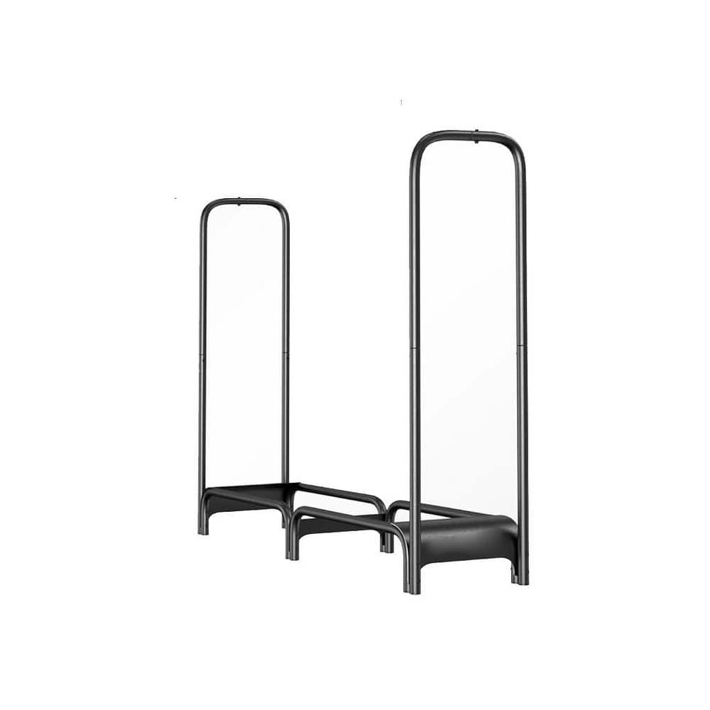 48 in. Heavy Duty Outdoor Wood Firewood Rack HPDDKLLTYM - The Home