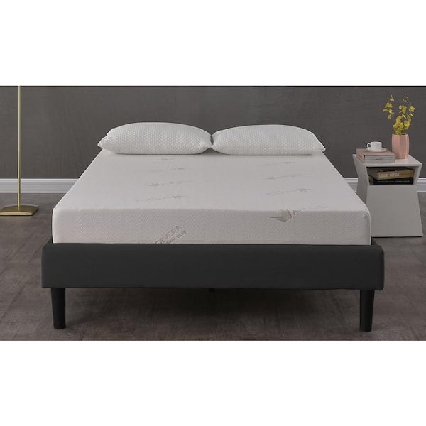 6in. Firm Memory Foam Euro Top Twin Mattress