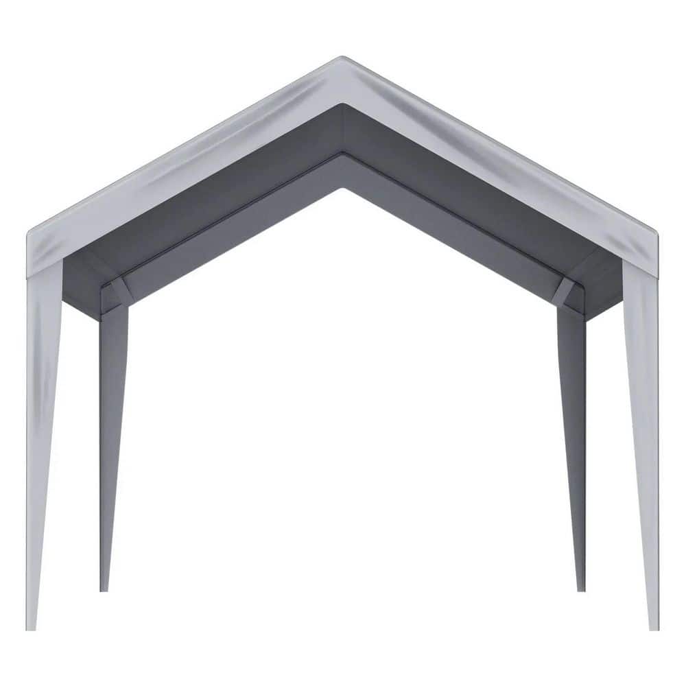 10'x20' PE Woven Fabric Canopy Cover with Ball Bungees Replacement Carport Top Shelter Only Top Cover, Frame Not Include price history on PriceWatchPro